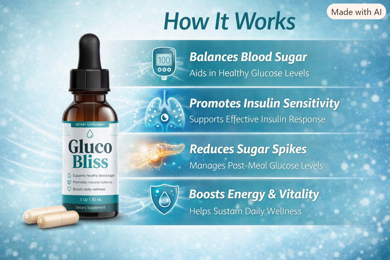 How GlucoBliss works